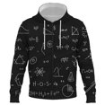 thumbnail image 1 of Sudadera con capucha y cremallera de fórmula matemática con impresión 3D para primavera y otoño, informal, de manga larga, de gran tamaño, para hombre, 1 of 6