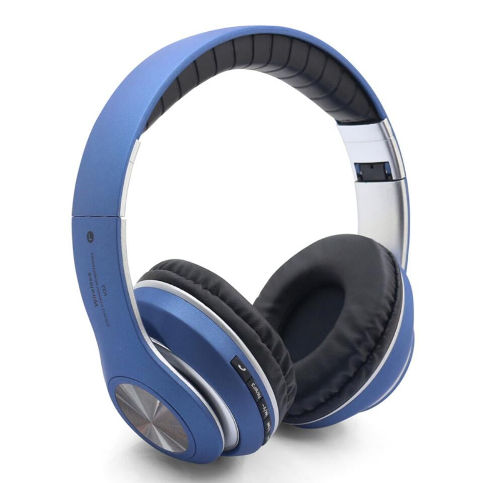 Bluetooth Over Ear, Foldable, Soft MemoryFoam Earmuffs Headphone for