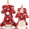 thumbnail image 5 of Combinaisons Chaudes et Douces pour Chiens Pyjamas en Polaire pour Chiens Manteau Veste Chihuahua Yorkshire Ropa Perro, 5 of 5
