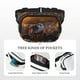 thumbnail image 5 of Disketp Lizard With Sunglasses Sunset Riñonera de Doble Capa, Bolsa de Cintura Ajustable para Viajes, Correr y Senderismo, Riñonera Ligera para Hombre y Mujer, 5 of 9
