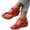 Red, variant on YOUYEDIAN Orthopedic Sandals for Women Summer Casual Arch Support Walking Shoes Comfy Slip on Non Slip Open Toe Slippers