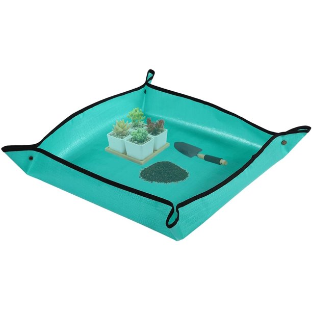 Plant Repotting Mat Waterproof Oxford and PVC Transplanting Mat Indoor
