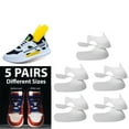 thumbnail image 5 of 5 Pairs Shoe Crease Protectors, Anti-Wrinkle Toe Box Shield Covers, Adjustable & Reusable Force Fields for Sneaker Care, 5 of 21