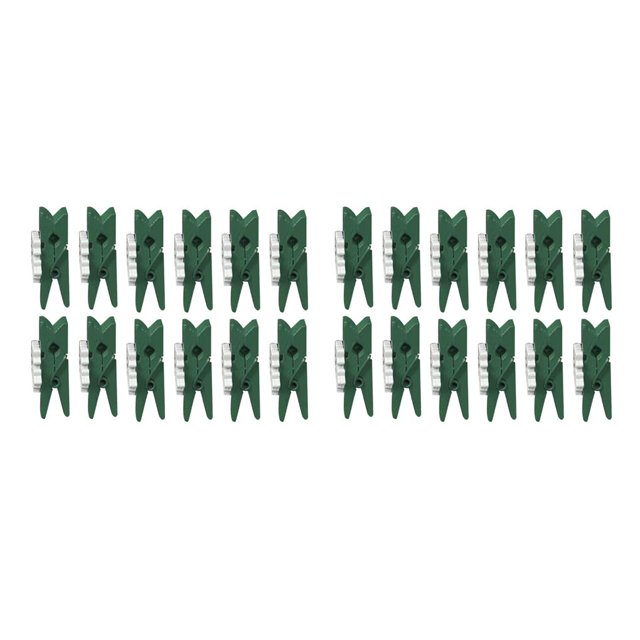 Monstrate Clips de fotos de 100 piezas, decoraciones de boda portátiles simples, miniabrazaderas de útiles y exquisitas para patios de Type1 NO1