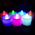 thumbnail image 1 of Flameless Tea Lights,  LED Candle Light  For Holiday, 1 of 8