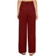 thumbnail image 4 of Antqov Corduroy Pants Women, High Waist Solid Color Button Zipper Wide Leg Straight Leg Pants with Pockets, Daily Work Comfy Outdoor Casual Soft Pants, 4 of 7