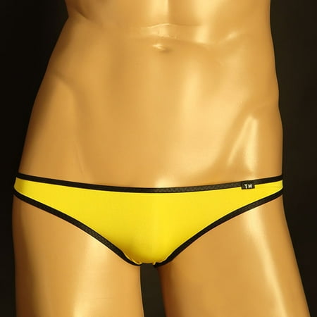 

Sexy Mens Ice Silk Briefs Pouch Panties Underpants Lingerie Underwear Low Rise