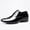 Black, variant on Miluxas Men's Faux Patent Leather Tuxedo Dress Shoes Classic Lace-up Formal Oxford