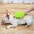 thumbnail image 3 of Cepillo de baño Limpio Perro Gato Baño para perros Guantes de masaje Suministros para mascotas Método de cepillo Cubo Corgi Cepillo de masaje Cepillo de depilación Cómodo (verde) (1 unidad) oso de fresa Electrónica, 3 of 4