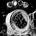 thumbnail image 4 of Reloj de manillar de motocicleta oso de fresa Reloj digital de montaje de manillar resistente al agua 7/8 y termómetro de temperatura blanco Electrónica, 4 of 4
