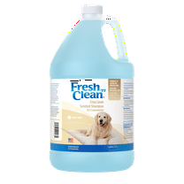 PetAg Fresh 'n Clean Scented Shampoo for Dogs - Crisp Linen Scent - 15:1 Concentrate - 128 fl oz (Makes 16 Gallons)