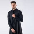thumbnail image 3 of Lawung 2024 Smart Thobe - Premium Suit Fabric - Black AAR2404, 3 of 9