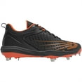thumbnail image 2 of New Balance Mens Fuel Cell L4040v6 Low Metal Baseball Cleats Black/Orange 6.5, 2 of 6