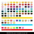 thumbnail image 2 of Set de pintura acrílica MEEDEN de 100 colores, tubos de 12 ml, 2 of 6