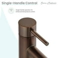 thumbnail image 6 of Ivy Single Hole, Single-Handle, Bathroom Faucet in Oil Rubbed Bronze, 6 of 10