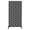 Black, variant on Decorative Privacy Screen 72'' H x 35.5'' W Freestanding Outdoor Metal Privacy Screen Room Divider for Patio, Garden, Balcony and Backyard