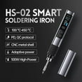thumbnail image 3 of qiya HS-02A Soldering Iron 100W Portable Constant Temperature Soldering Pen, 3 of 6
