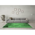 thumbnail image 3 of Ahgly Company Indoor Rectangle Oriental Emerald Green Industrial Area Rugs, 3' x 5', 3 of 4