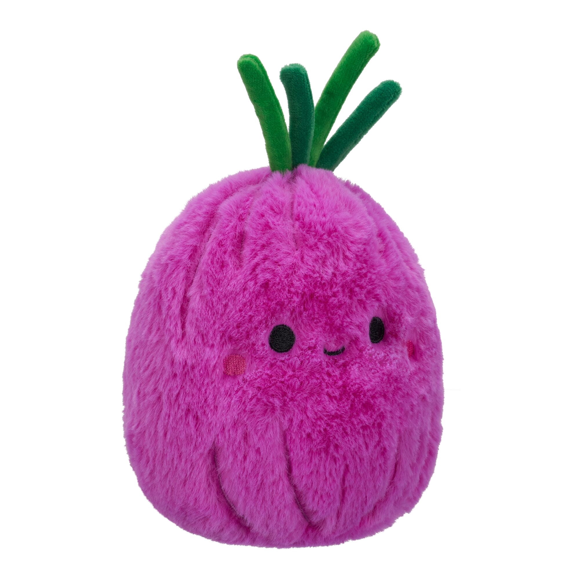 Squishmallows FuzzAMallow Official 5 inch Azibek the Red Onion