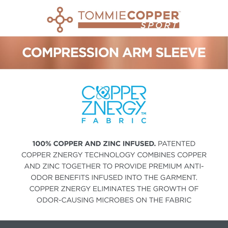 Tommie Copper Sport Compression Arm Sleeve, Small/Medium photo 6