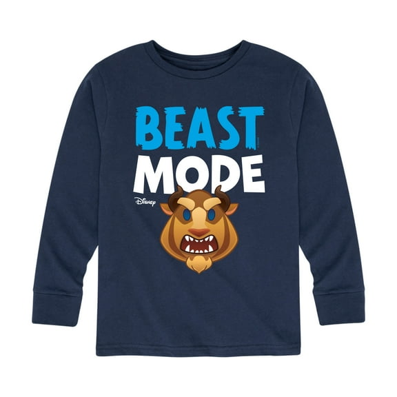 Disney Emoji - Beast Mode - Toddler And Youth Long Sleeve Graphic T-Shirt