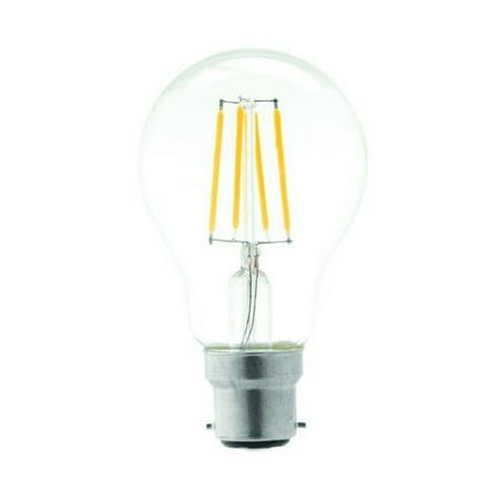 

Lyveco BC Clear LED 4 Filament 470 Lumens GLS 2700K Round Light Bulb