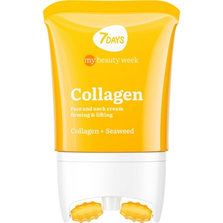 7DAYS Face Moisturizer with Collagen – Korean Skin Care Daily Face Cream for Women – Anti Aging, Anti-Wrinkle, Firming – with Face Roller & Neck Massager – 2.7 fl oz