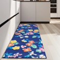 thumbnail image 4 of Pioneer Flower Floral Print Pattern Kitchen Rug Mat,Kitchen Runner Rugs Non Skid Washable,Decorative Kitchen Floor Mats for Kitchen,Sink,Laundry,17"X47", 4 of 5