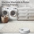 thumbnail image 5 of ODIKA 6'x9' Machine Washable Non-Slip Area Rug, Modern Cream Geo High Traffic Rug, Beige, 262455, 5 of 7