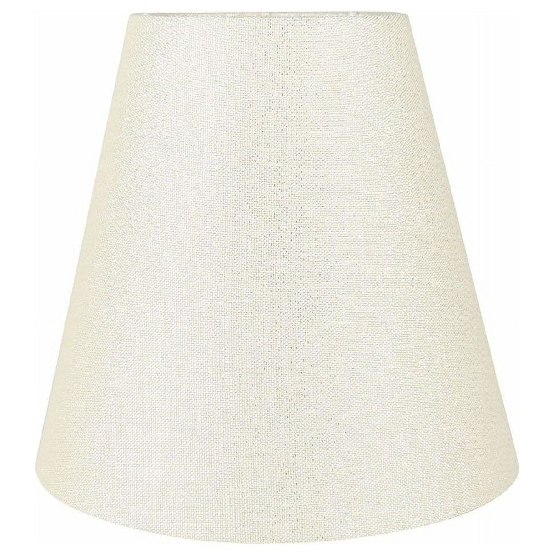 Urbanest Eggshell Mushroom Pleated Lamp Shades, Set of 2, 5x9x8.5"