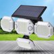 thumbnail image 5 of La pared solar teledirigida de la lámpara solar interior impermeable IP65 enciende 306LED 4Heads, 5 of 8