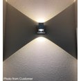thumbnail image 4 of Tubicen Série Phare Moderne Gris Aluminium LED Dimmable Applique Murale Intérieur, 4 of 7