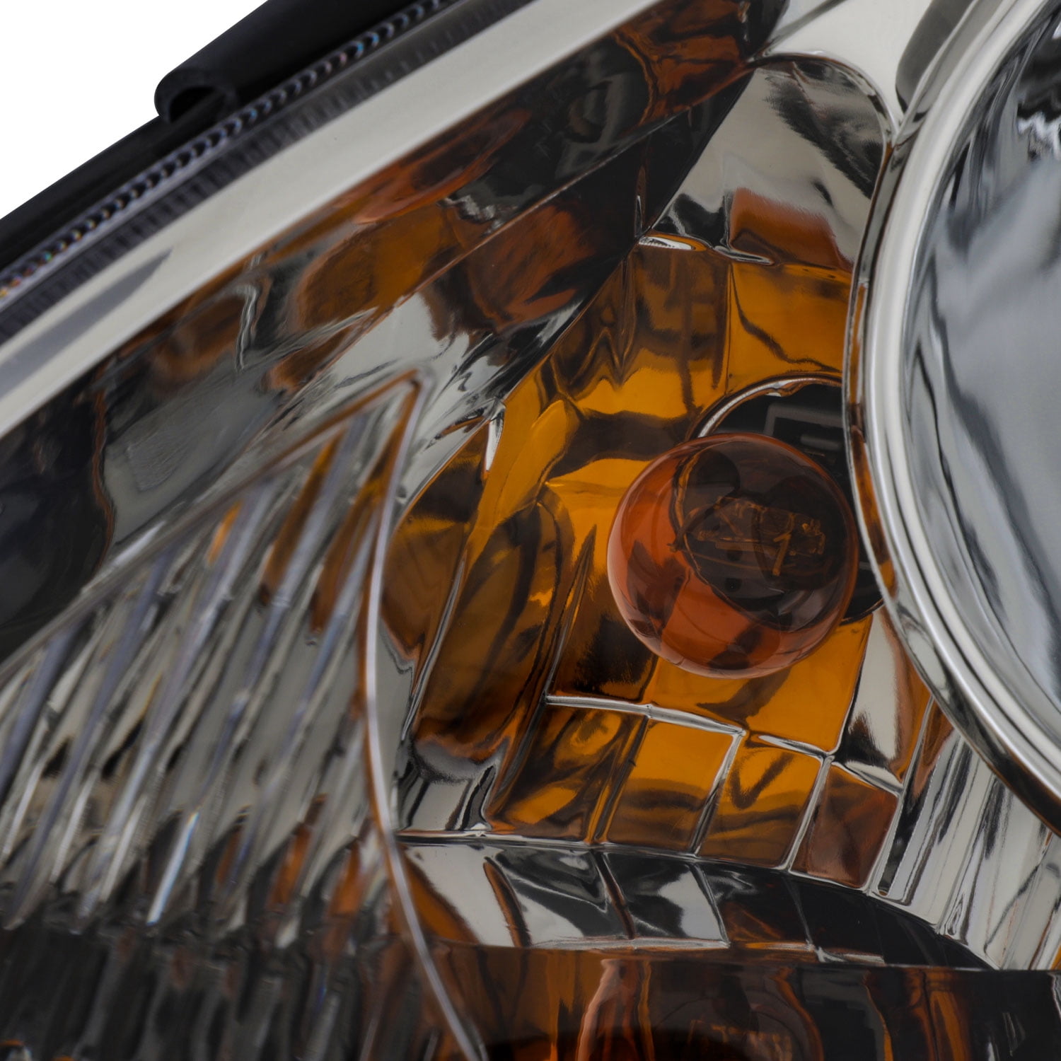 AKKON - Fits 2006-2010 Toyota Sienna Factory OE Style Headlights Replacement Assembly - Chrome Housing
