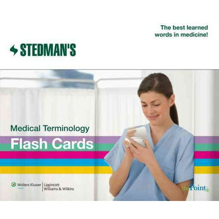Stedman's Medical Terminology Flash Cards (Best Pharmacology Flashcards For Medical Students)