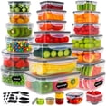 thumbnail image 1 of Set de 50 recipientes herméticos para almacenamiento de alimentos Forest Breathing, 1 of 9