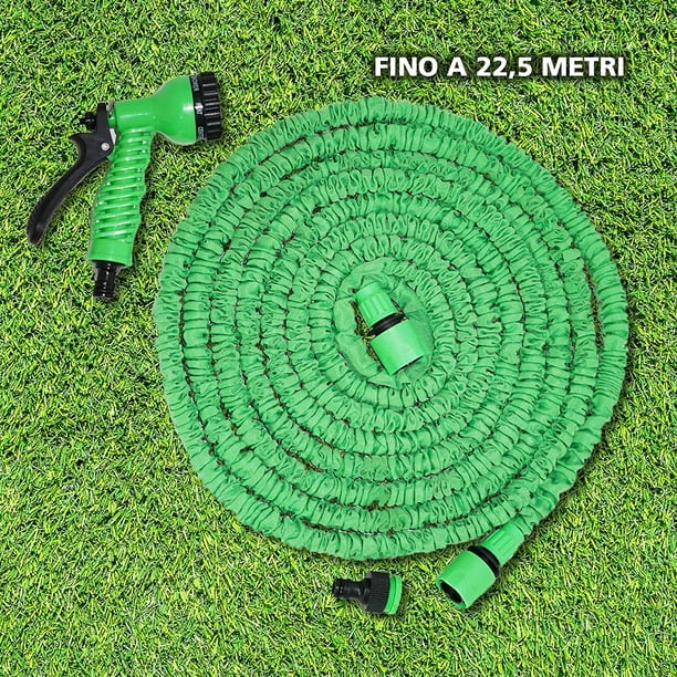 Tuyau Extensible 22,5 mètres - Vert au meilleur prix