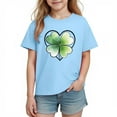 thumbnail image 2 of hengsof Shirts Chemises pour Enfants T - Graphiques à Manches Courtes Hauts Décontractés Quotidiens, 2 of 3