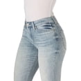 thumbnail image 3 of Signature by Levi Strauss & Co. Women's Mid Rise Slim Cuffed Jeans, 3 of 9
