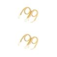 thumbnail image 4 of stanreset 1/2/3/5 2pcs Maison Hôtel Polyester Rideau Retenue Salon Drapé Tieback Draperies Support Décoratif Ondulé Corde Or 2PCS, 4 of 6