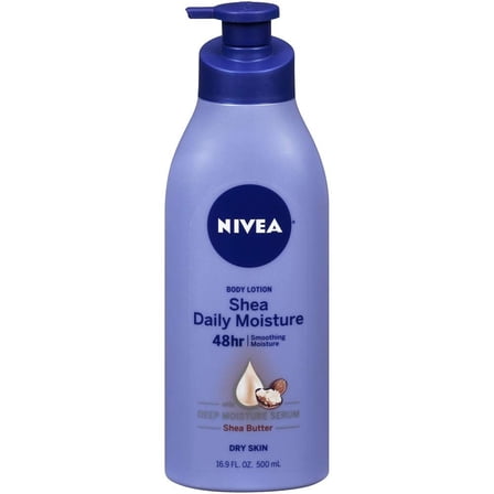 "3 Pack - NIVEA Daily Moisture Shea Butter Body Lotion, 16.9 oz Each"