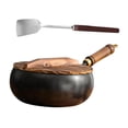 thumbnail image 2 of Wok Antiadherente Salteado Para Cocinar En Forma De Vientre, Olla Para Acampar En Casa, General, 2 of 8