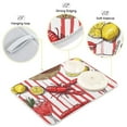 thumbnail image 3 of Yayeee Dish Drying Mat for Kitchen Counter 18"x24" Microfiber Absorbent Pad, Red Lobster, 3 of 7
