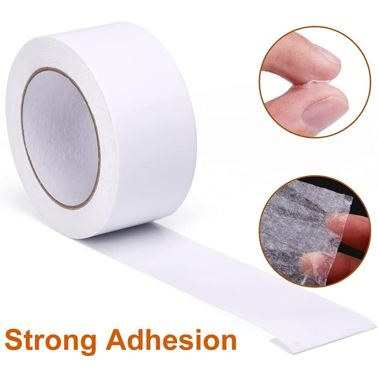 Clear Double-Sided Tape  Strong, Permanent Adhesive for Various Crafts