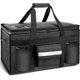 thumbnail image 1 of Bolsa térmica para 80 latas para entrega de comida y pizza, adecuada para coche, bicicleta, camping, pícnic, playa, tamaño XXX grande, 1 of 7