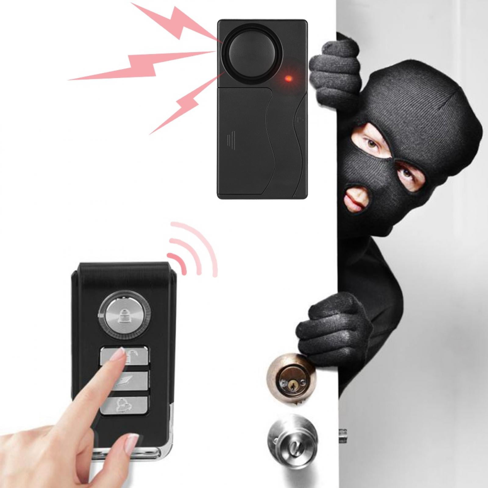 DOACT Wireless Vibration Alarm, Smart Door Window Burglar Alarm, Strong Compatibility Professional Motorcycle Window Vehicle For Bicycle Bike