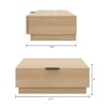thumbnail image 4 of Table de Nuit (Lot de 2) Nexera Satori, chêne blond naturel, 4 of 5
