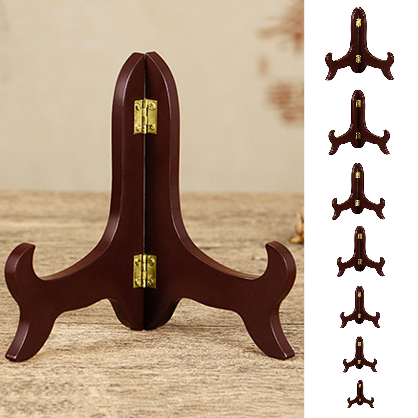 Display Stand Foldable Exquisite Handmade Decorative Plate Stand Holder