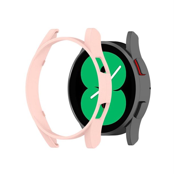 Bearachild Reloj funda protectora Smartwatch PC protección dura piel parachoques Protector de pantalla reemplazo para Watch4 40mm/44mm Electrónica Rosa (40 mm)
