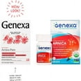thumbnail image 2 of Genexa Arnica Tablets for Pain Relief Formula | Alleviate Muscle & Joint Pain, Soreness, & Stiffness | Delicious Organic Grape Flavor | Homeopathic Remedy Made Clean | 100 Chewable Tablets, 2 of 5
