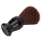 thumbnail image 5 of Cepillo de barba para hombres, pelo de nailon marrón suave, mango negro cómodo, cepillo de limpieza y aseo para barba, 5 of 5